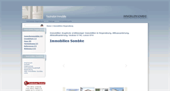 Desktop Screenshot of immobilien-sombke.de